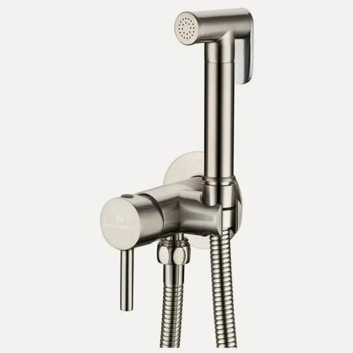 Изображение товара Гигиенический душ со смесителем встраиваемый Grocenberg GB001NK, никель