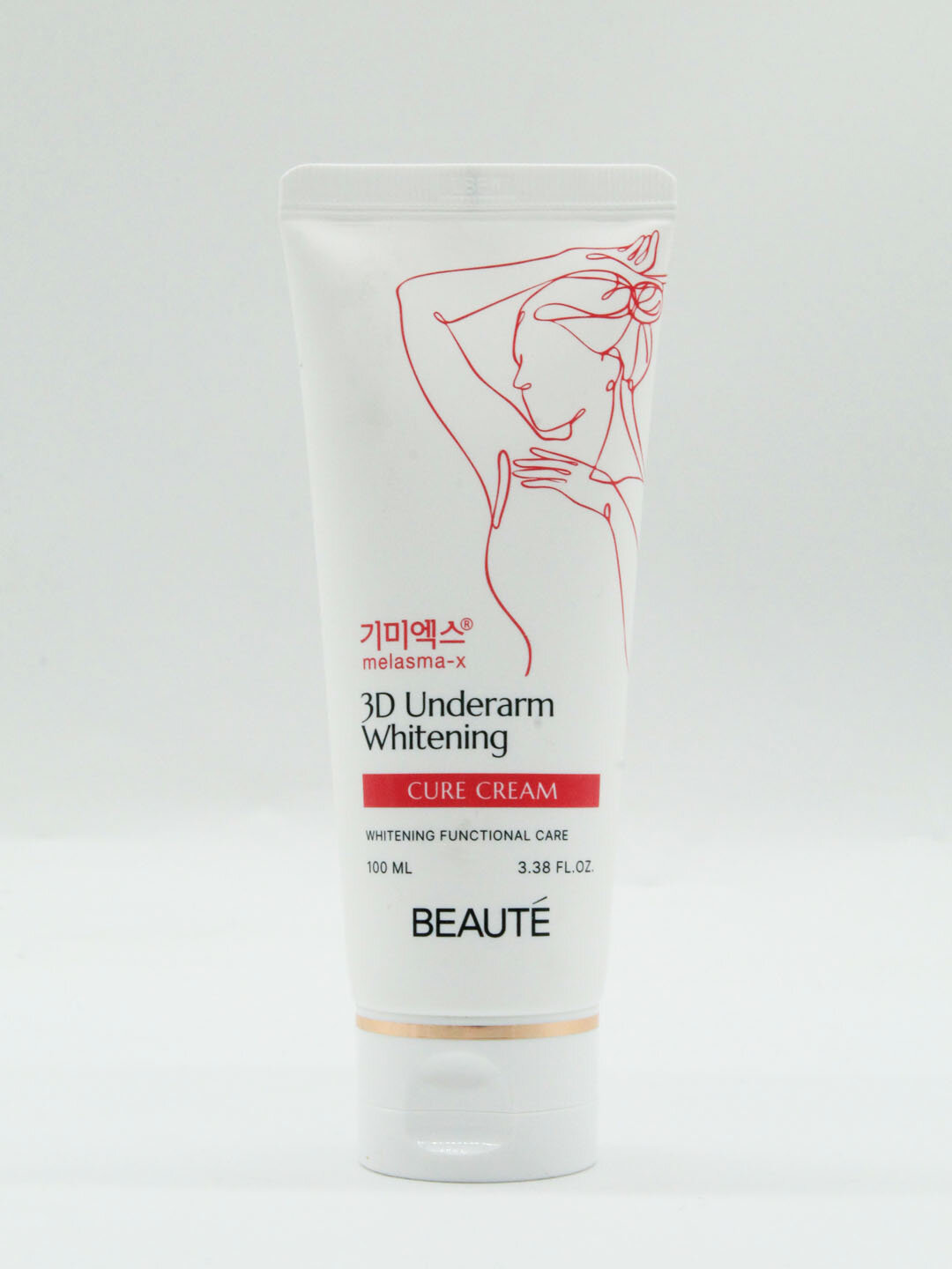 Крем для осветления кожи BEAUTÉ против пигментации, для подмышек выравнивает тон, с ниацинамидом, 100 мл — фото 1