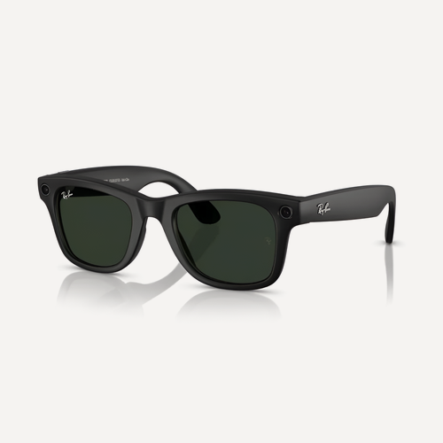 Изображение товара Умные очки Ray-Ban Wayfarer, Matte Black/Transitions Graphite Green (155-53), (Черный/Зеленый)