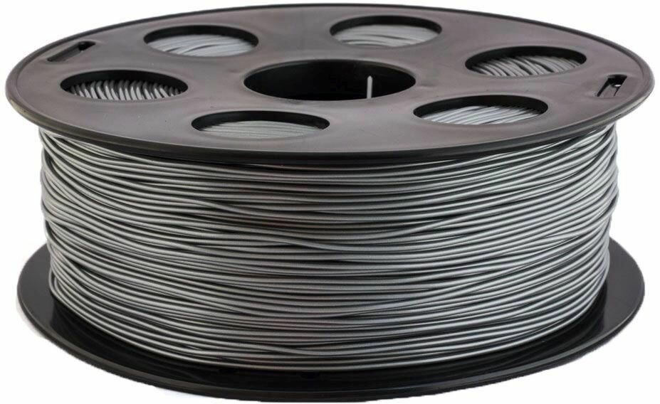 Пластик Bestfilament для принтера 3D, PLA, диаметр 1.75 мм, 1 кг, серебристый (ST_PLA_1KG_1.75_SEREBRO)