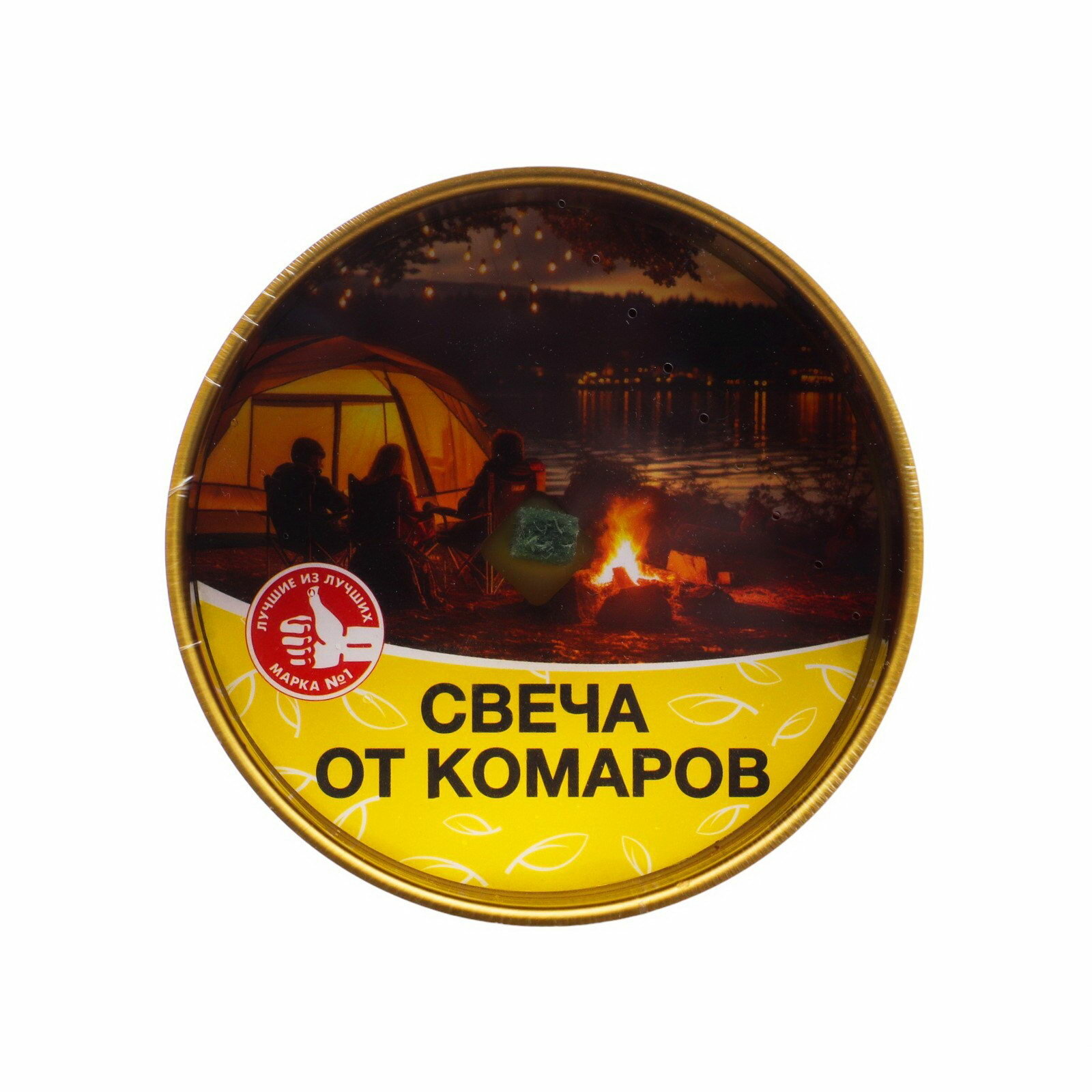 Свеча от комаров, пленка, 1 шт, "Дэта", размер упаковки: 11 x 5 x 11 см.