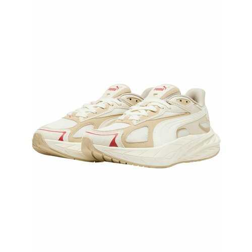 фото Кроссовки puma hypnotic ls 2, полнота f (eu)/ на среднюю стопу, размер 8 uk, бежевый/белый