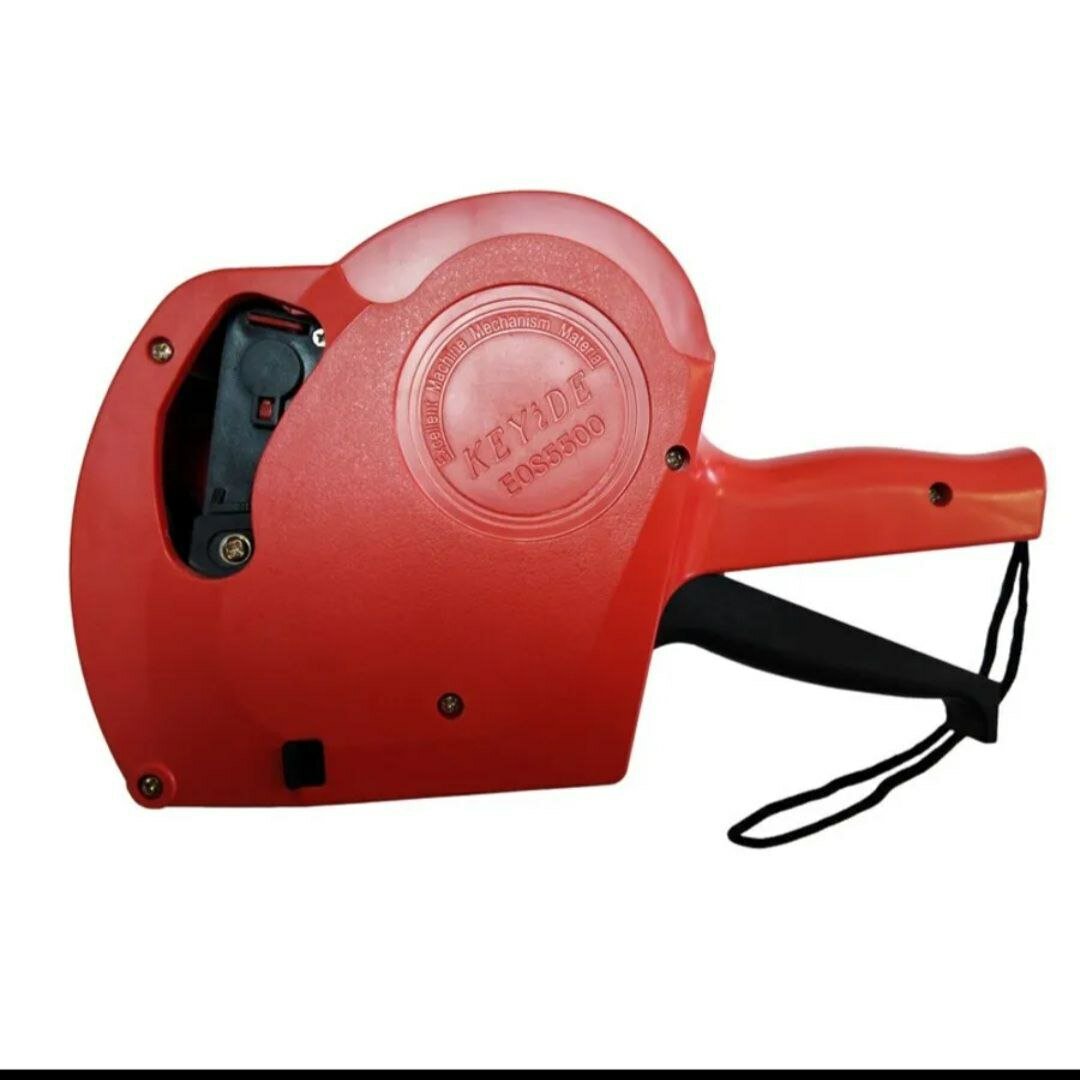 Маркиратор KEYIDE MX-5500, для промышленных оборудований, красный, пластик Маркиратор KEYIDE. MX-5500 EOS, красный для промышленных оборудований, ручной, пластиковый. Чернил+1рулон бумага подарок!