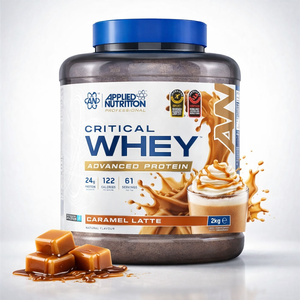 Applied Nutrition Whey Protein Caramel Latte 2 кг – Сывороточный протеин для роста мышц и восстановления