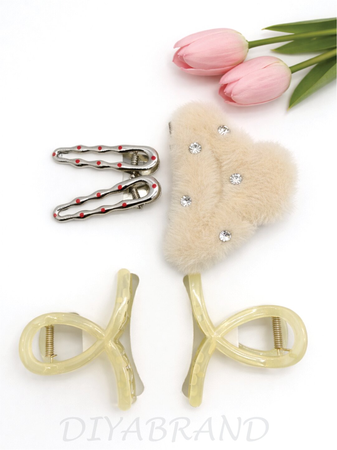 Набор заколок для волос 4 в 1 — фото 1