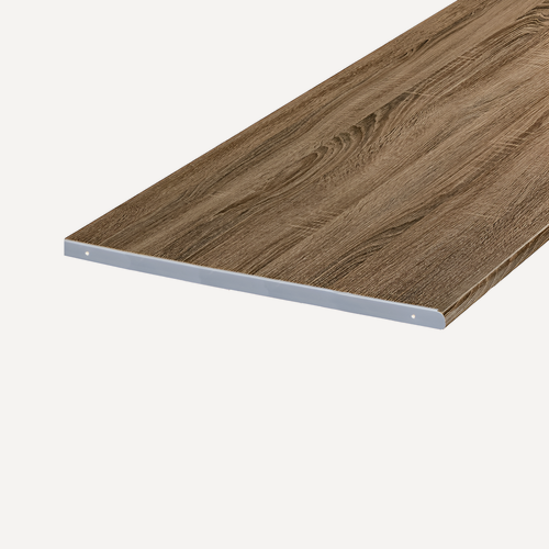 Изображение товара Столешница для кухни Скиф 65х60x2,6см с торцевыми планками. Цвет - Дуб ниагара