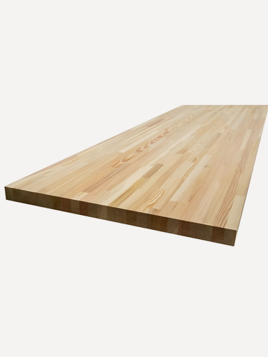 Изображение товара Обрезная доска Лиственница Сращенный толщина 40мм Размер 600х1200х40