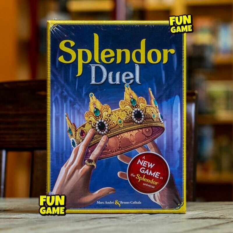 Настольная игра Splendor Duel для двух игроков Тактическая дуэль с драгоценными камнями Идеальный подарок для любителей хобби