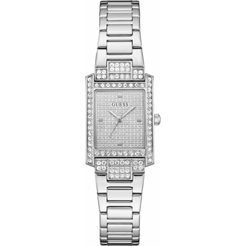 фото Наручные часы guess, серебряный, серый