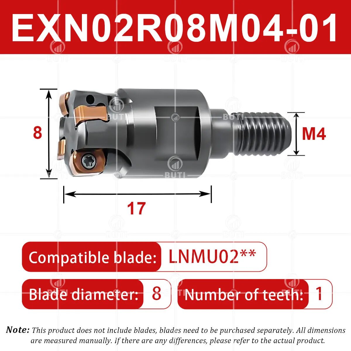 Фрезерная головка EXN02R/EXN03R Lock Tooth Type Fast Feed