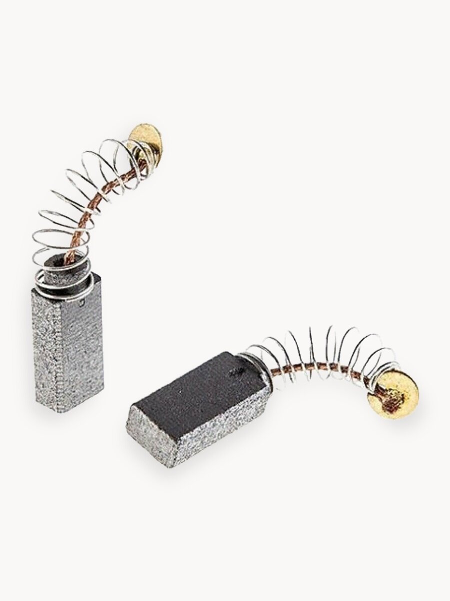 Щетки угольные 5*8*16мм(2шт) пружина, пятак