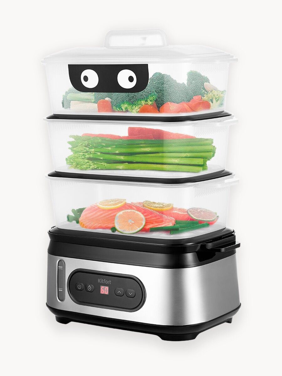 Пароварка Kitfort КТ-4082