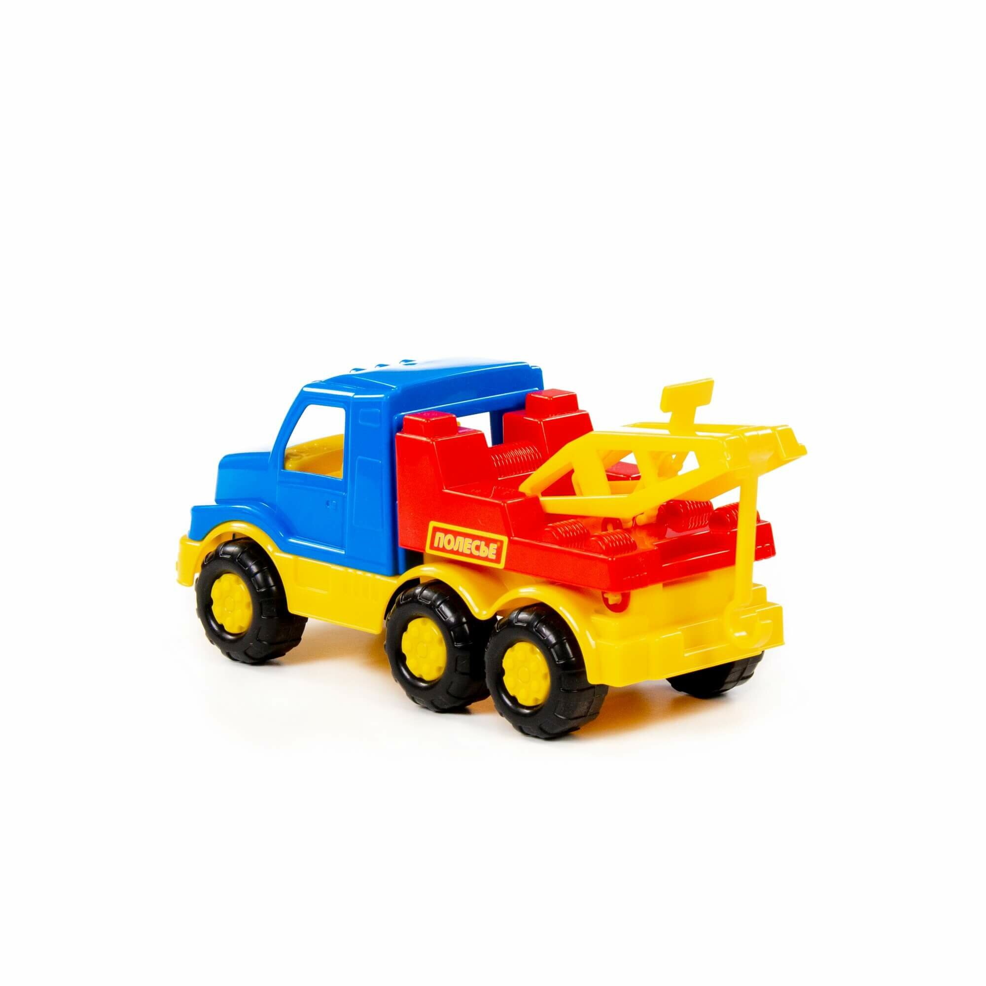 Игрушечный автомобиль-эвакуатор «Гоша», грузовик эвакуатор для детей от 3 лет — фото 1