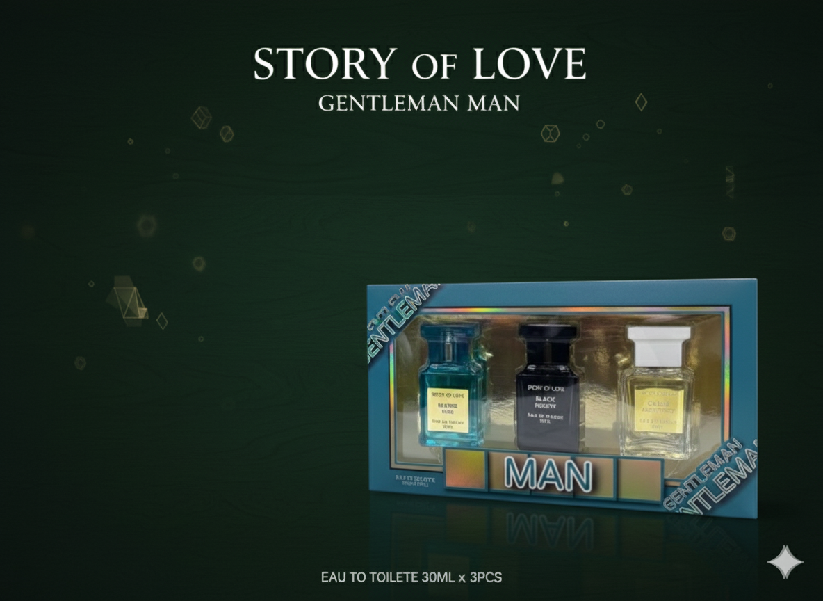 Парфюмированная вода мужиской Премиум-класса Подарочный (3 х 30 мл)