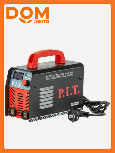 Изображение товара Инвертор сварочный P.I.T. PMI180-C, MMA, 4800Вт, антиприлипание