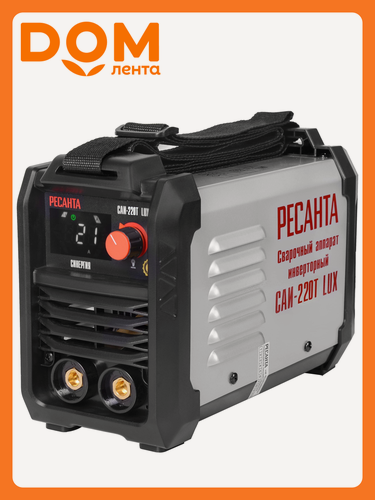 Изображение товара Сварочный инвертор РЕСАНТА САИ 220Т LUX, MMA, 7.8 кВ·А, 220 А, 140-230 В, IP21