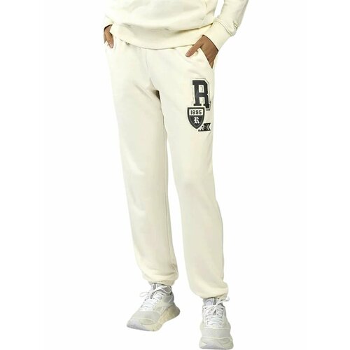 фото Брюки спортивные reebok blended patches pants w, размер s, молочный