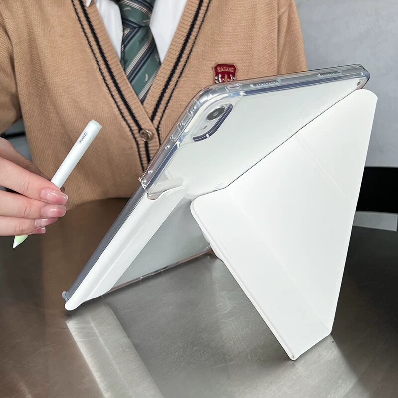 【2025x Magnetic Detachment】Подходит для защитного чехла Apple iPad 11-го поколения, защитного чехла iPad Air 6,