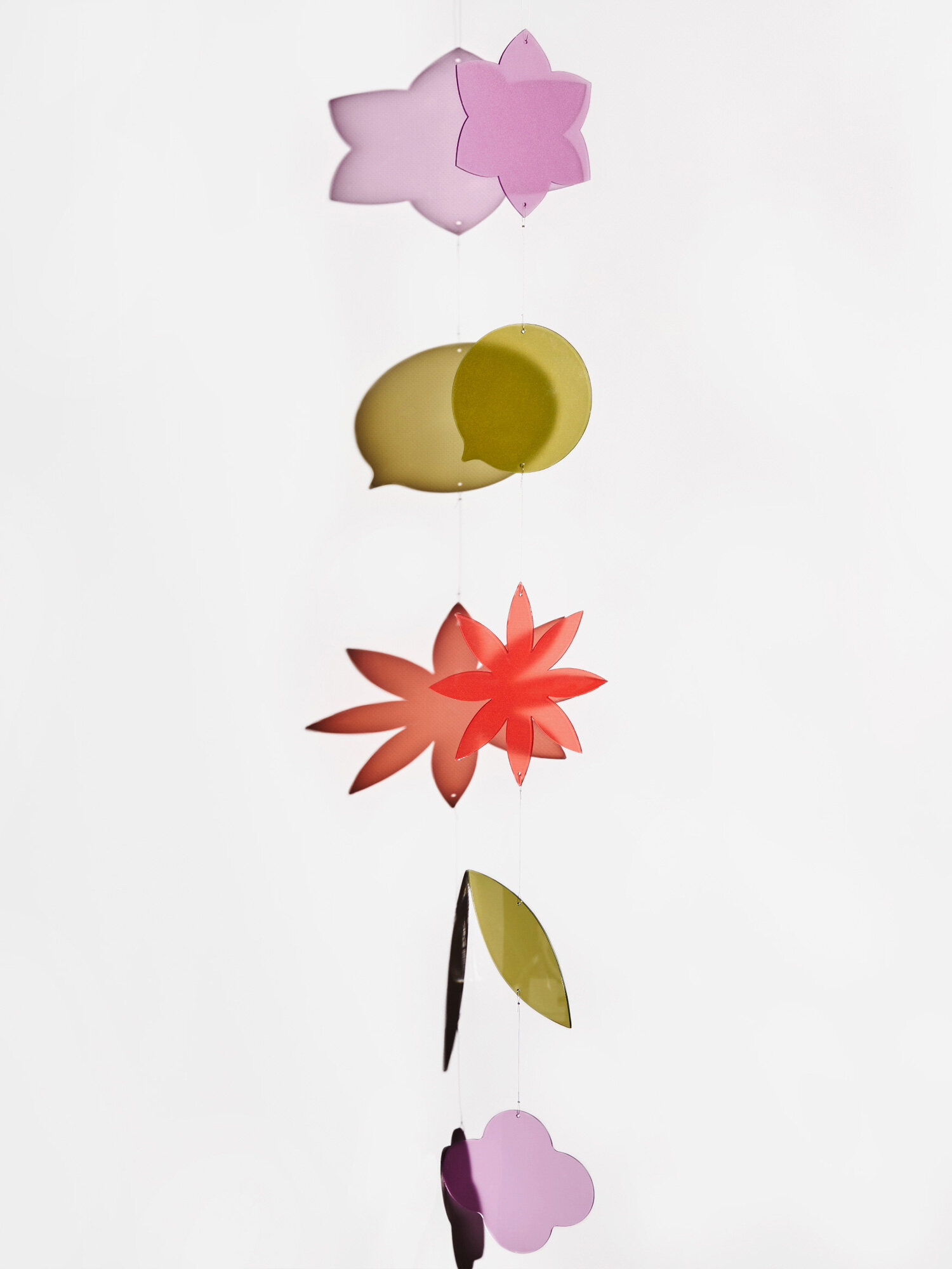 Гирлянда подвес из оргстекла Summer dream. Цвет: Mixed feelings. — фото 1