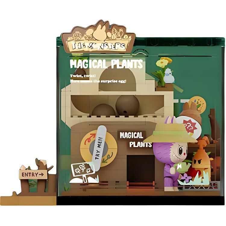 Конструктор унисекс POP MART Labubu FOREST SECRET BASE, P10005 Wonder Nurturing