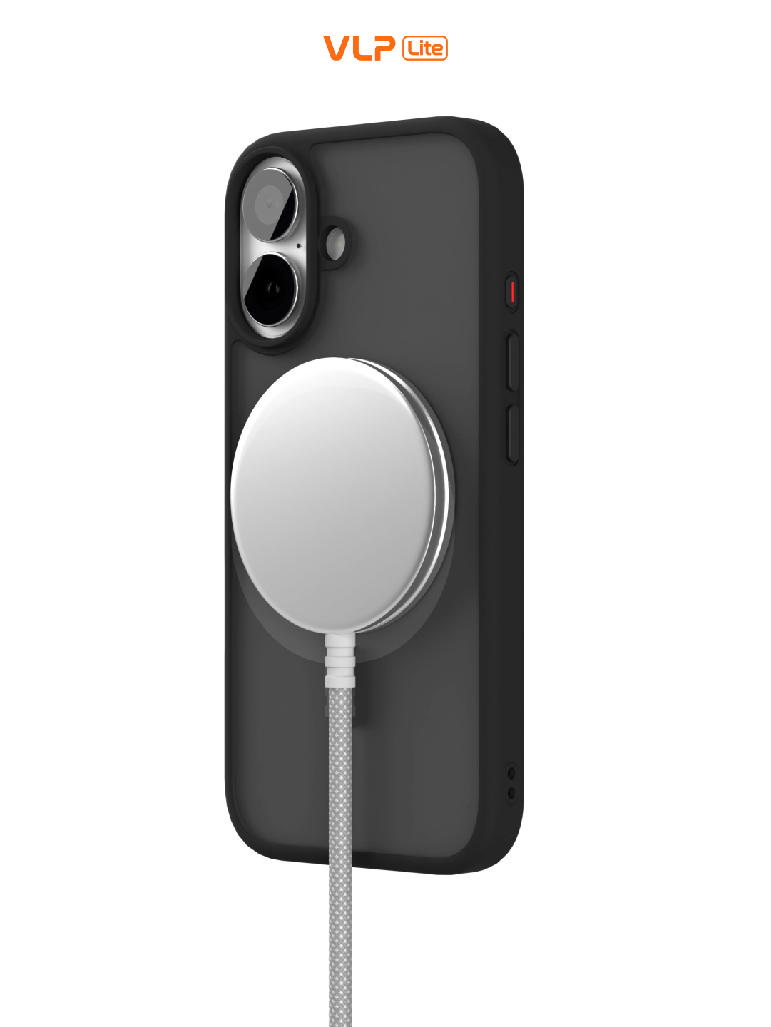 Чехол защитный VLP LITE Bloom Case с MagSafe для iPhone 17, черный — фото 1