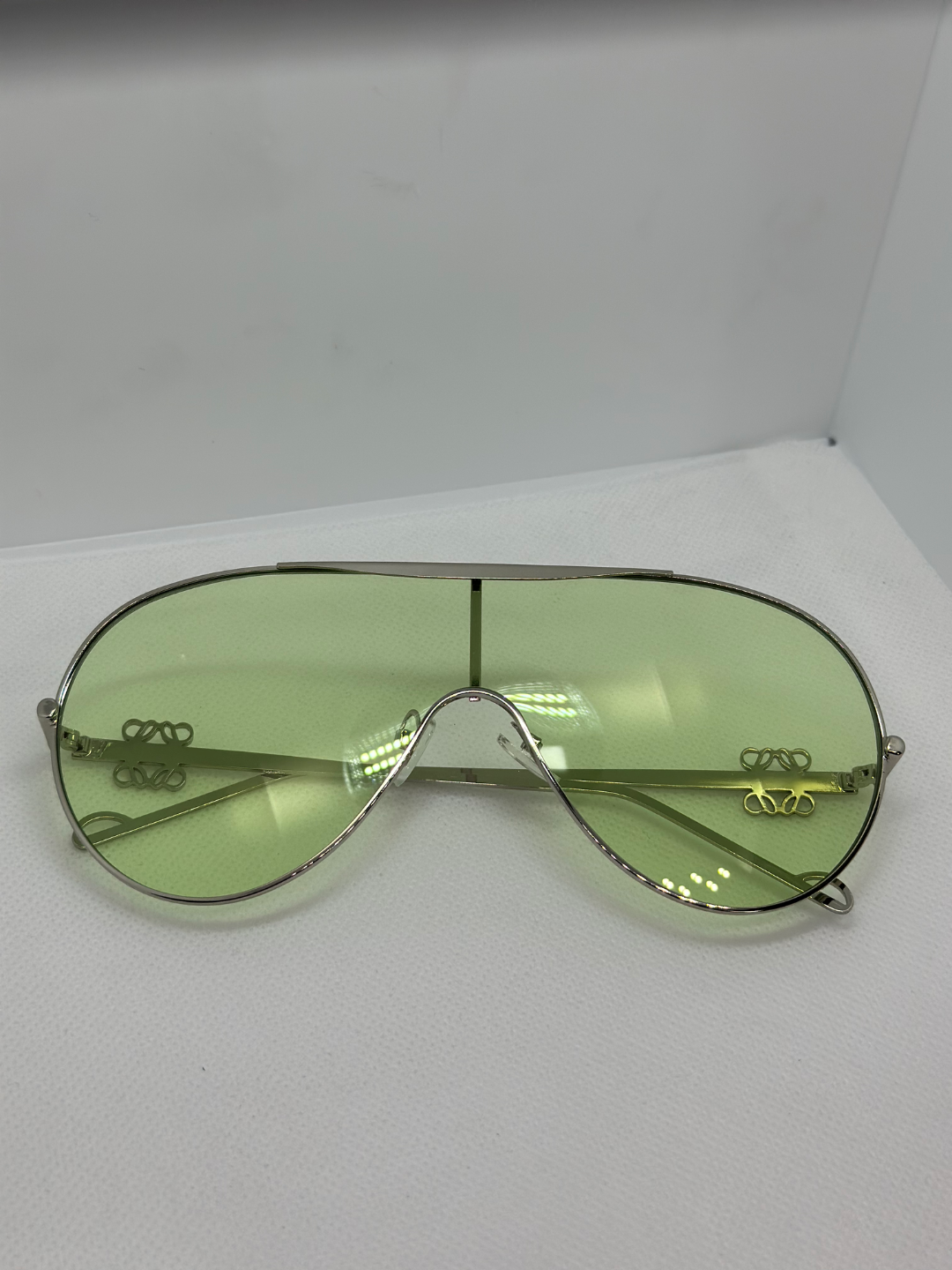 Солнцезащитные очки , зеленый, — фото 1