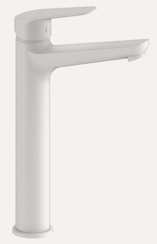 Изображение товара ESKO. Смеситель KZ25W для накладной раковины в ванной/для умывальника латунь, белый