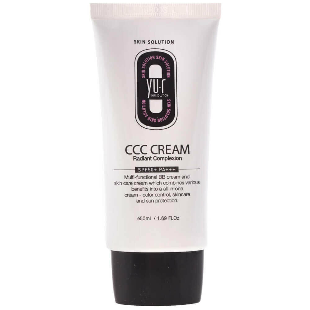 Мультифункциональное тональное средство Yu.r CCC Cream Radiant Complexion SPF50+ " оттенок Medium"