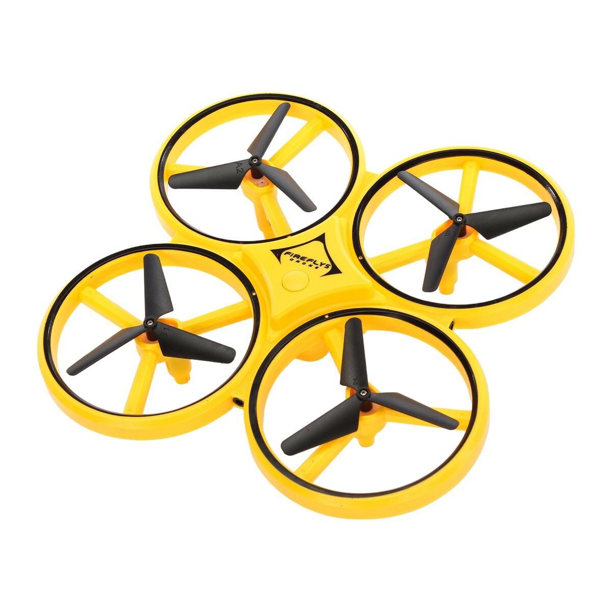 Квадрокоптер на радиоуправлении FIREFLY, 4 винта, пластик, 100м полет