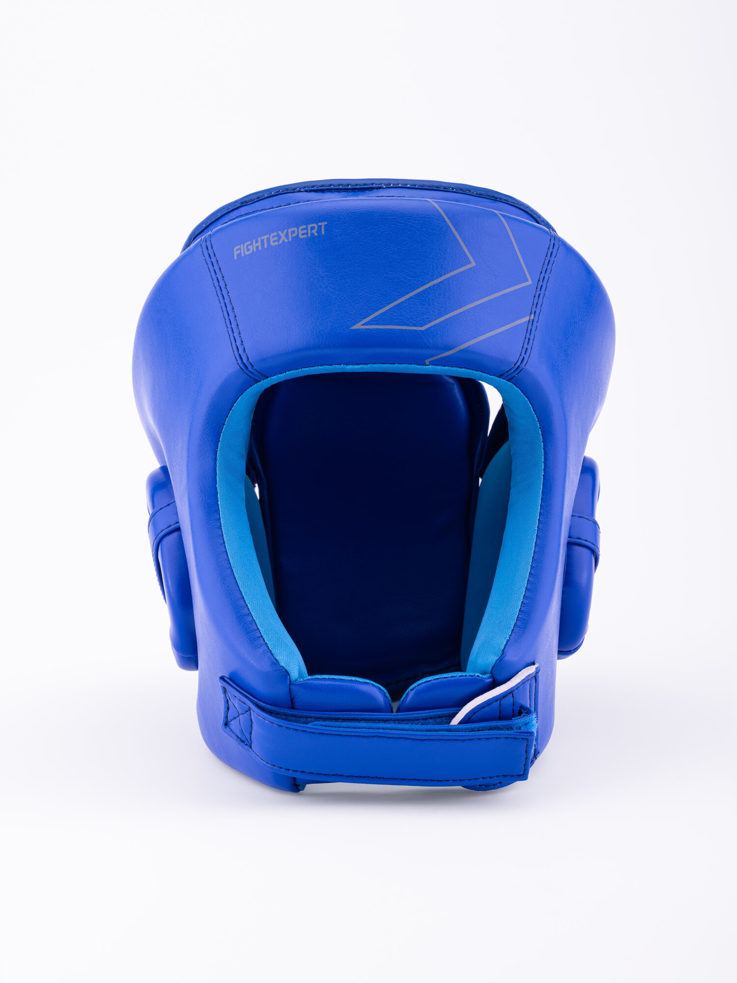 Шлем боксерский FIGHTEXPERT Stadium, р. M, синий, микрофайбер — фото 1