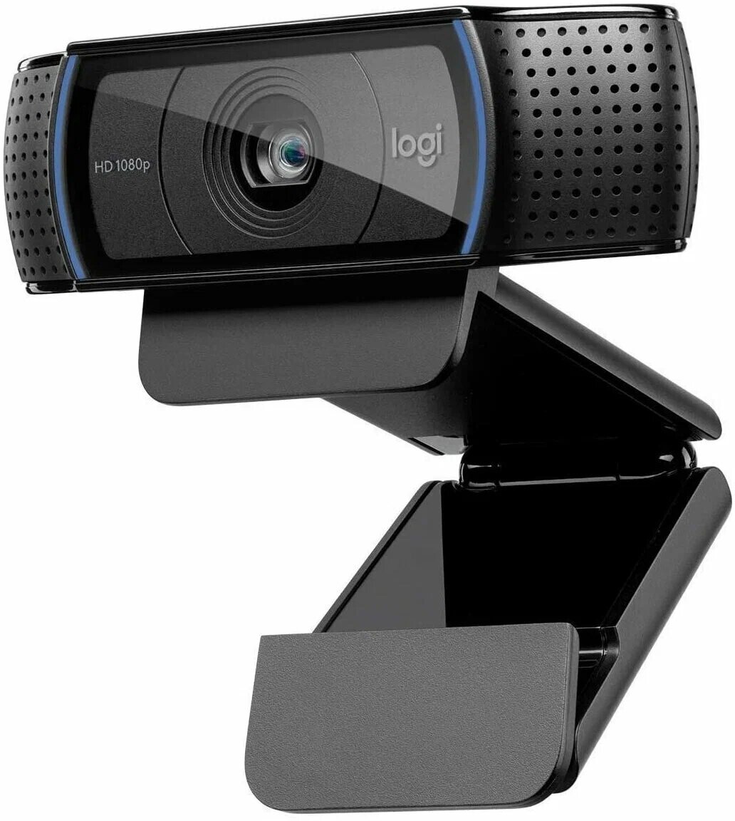 Веб-камера Logitech Webcam C920e (C920) 1080p Full HD, автофокус, 2 микрофона