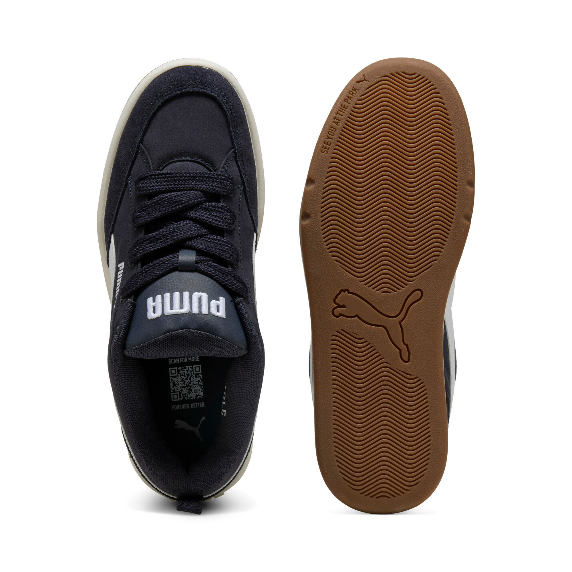 Кеды PUMA Park Lifestyle Street, размер 8 UK, синий — фото 1