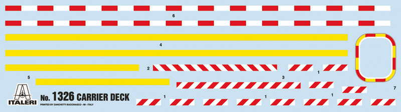 Сборная модель "Диарама CARRIER DECK SECTION" (1:72), артикул 1326 — фото 1