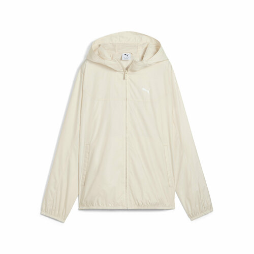 фото Ветровка puma ess regular windbreaker, размер s, бежевый
