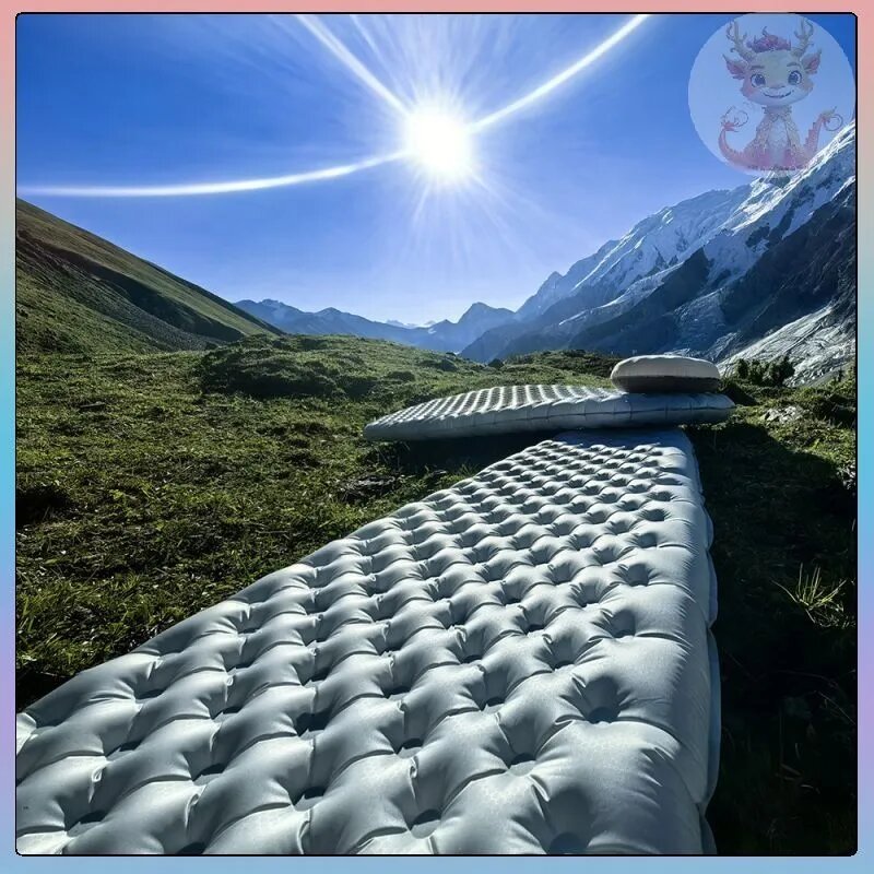 Windhike Сверхлегкий самонадувающийся коврик Light Way R4.2 черный 180x55x10см для кемпинга — фото 1