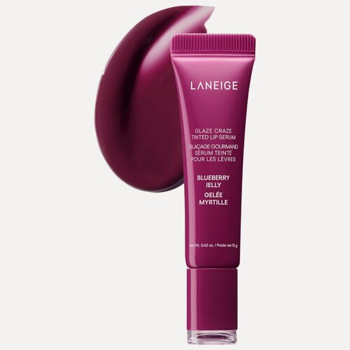 Изображение товара LANEIGE Тинт сыворотка для губ Glaze Craze Tinted Lip Serum - Blueberry Jelly 12 гр