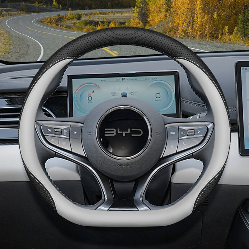 Оригинальный цвет для BYD Seal U Sealion 7 Интерьер Натуральная Кожа Дышащая Наппа