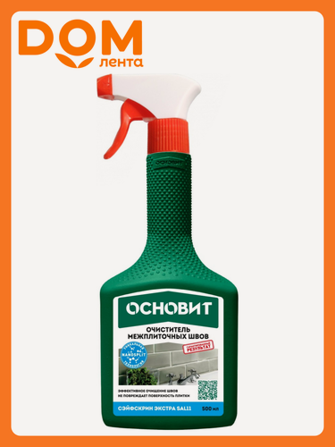 Изображение товара Очиститель межплиточных швов основит сэйфскрин экстра SAl11, 0,5 л