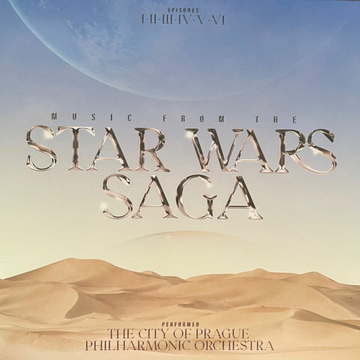 Виниловая пластинка OST "Music From the Star Wars Saga" City of Prague Philharmonic Orchestra LP