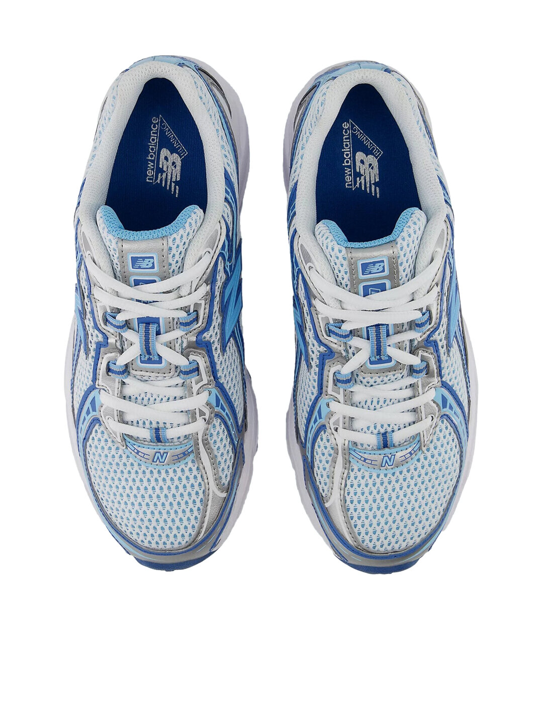 Кроссовки New Balance 740, размер 9 US, белый/голубой — фото 1