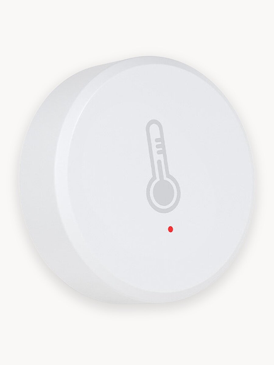 Умный Zigbee 3.0 датчик температуры и влажности с с Алисой и Google Assistant версия Lite