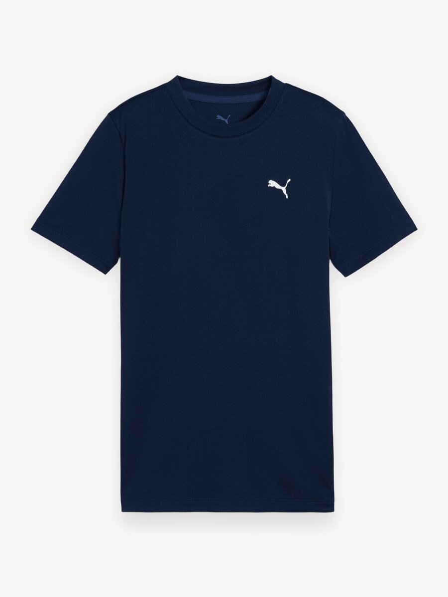 Футболка PUMA TAD ESS Small Puma Logo, размер 128, синий