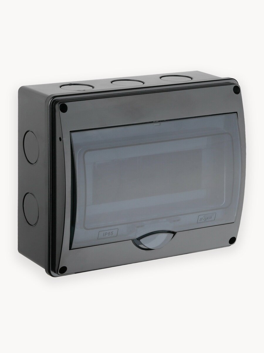 Щит электрический накладной (наружный) уличный брызгозащитный на 10 автоматов IP65