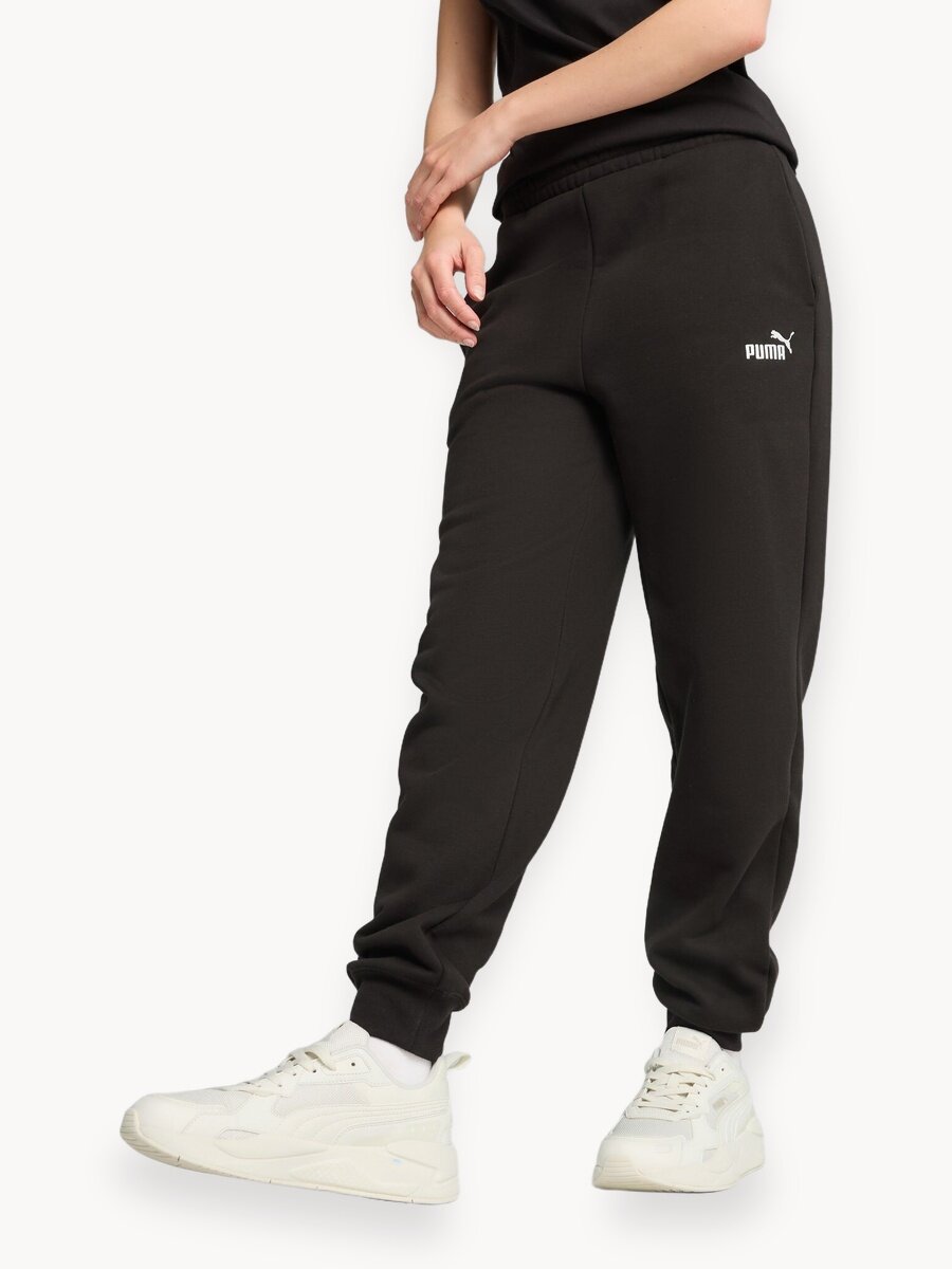 Брюки спортивные PUMA Essentials Small No. 1 Logo, размер S, черный
