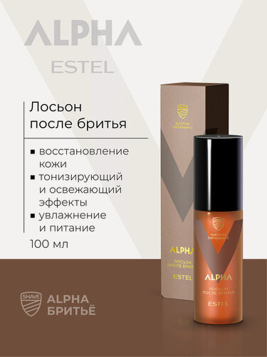 Изображение товара Лосьон после бритья мужской ESTEL PROFESSIONAL Alpha освежающий эффект 100 мл