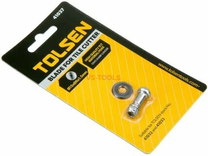 TOLSEN TOL1237-41038 Лезвие для плиткореза Industrial Ø22xØ10,5x2 мм