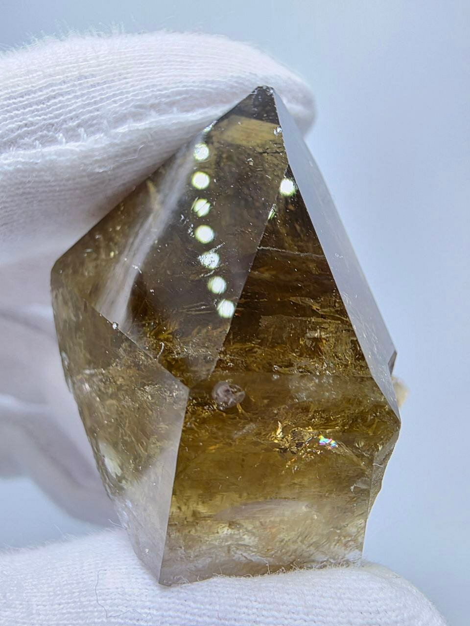 Цитрин кристалл 44 мм, 40 г.