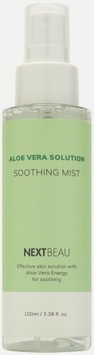 Изображение товара NEXTBEAU Успокаивающий мист для увлажнения кожи лица, шеи и зоны декольте с экстрактом алоэ, корейская косметика. 100мл