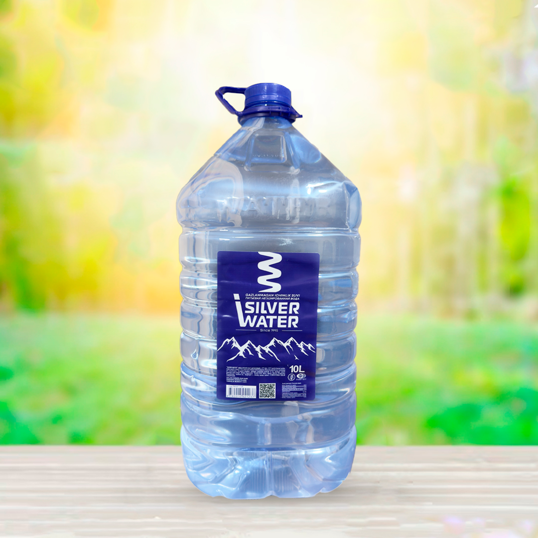Серебряная Вода SilverWater, природная, негазированная, 10 литров