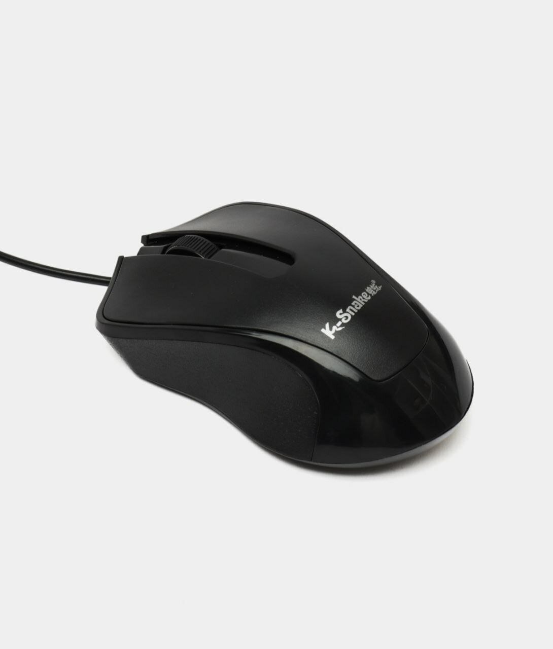 Мышь Mini K-Snake, для игр, с оптическим сенсором, бесшумная, черная — фото 1